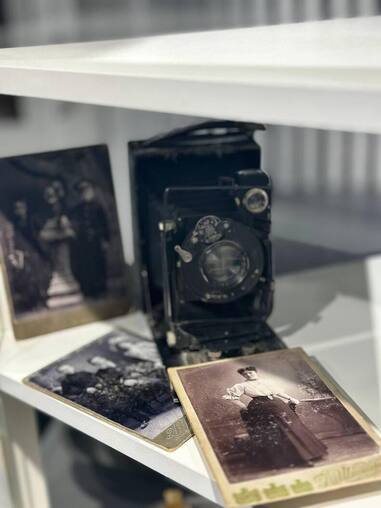 Фотоапарат  Исаака  Борщера  из Бершадского гетто.