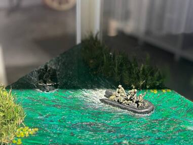 Макет «Лівий берег». Автор Є.Капука.