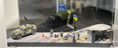 Макет «Миколаїв – місто герой». Автор Є.Капука